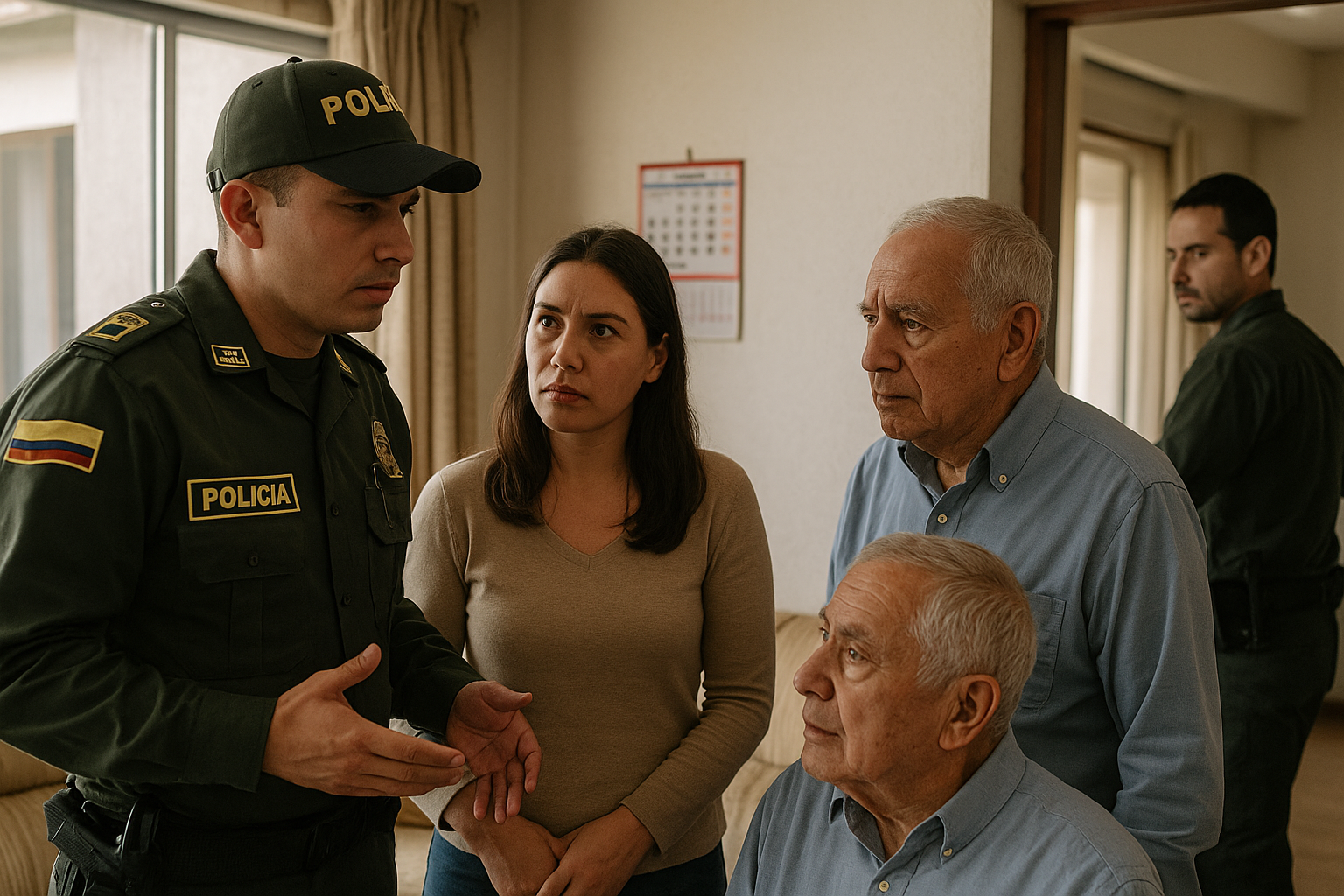 Intervención policial en orden de alejamiento por violencia intrafamiliar